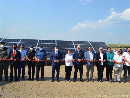 Uzunköprü Grup Köyleri İçme Suyu Birliği Güneş Enerjisi Santralimiz Hizmete Açıldı